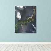 Japans wichtigste Insel, Honshu Leinwanddruck (Insitu (Holzboden))