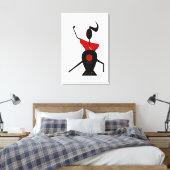 Japanse drumster leinwanddruck (Insitu (Schlafzimmer))