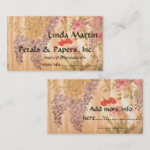 JapanWisteria u. Visitenkarte (Vorne/Hinten)