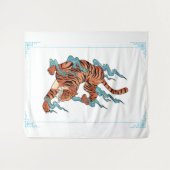 Japenese Tiger Wandteppich (Vorderseite (Horizontal))