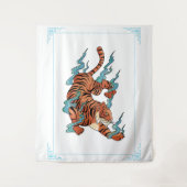 Japenese Tiger Wandteppich (Vorderseite)