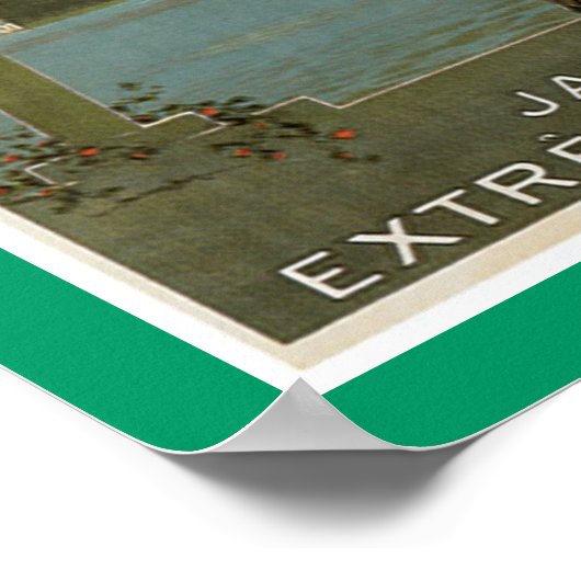 "Japon Extreme-Orient"-Messegeries Maritimes Poster (Ecke)