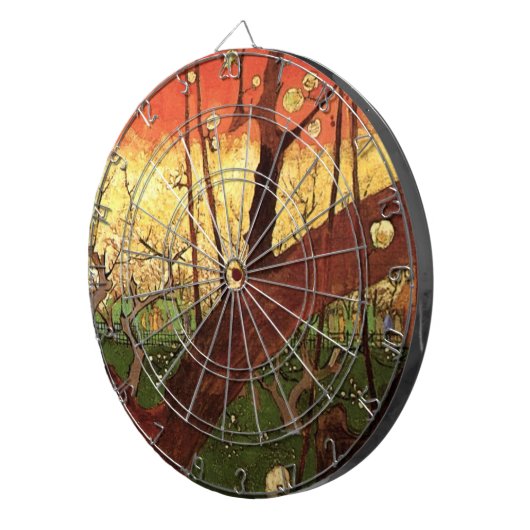 Japonismus: Blühender Pflaumenbaum von Vincent van Dartscheibe (Vorderseite rechts)