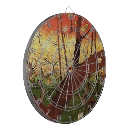 Japonismus: Blühender Pflaumenbaum von Vincent van Dartscheibe (Vorderseite Links)