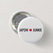 Japow Junkie Button (Vorne & Hinten)