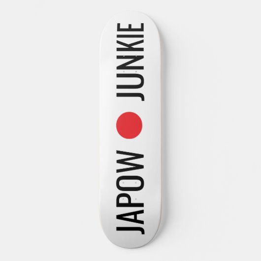 Japow Junkie Skateboard (Vorderseite)