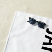 Japow Junkie Strandtuch (Beispiel)