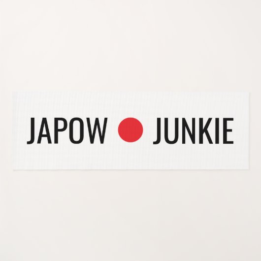 Japow Junkie Yogamatte (Vorderseite (Horizontal))