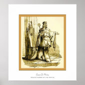 Jaques De Molay ~ Knights Templar Poster (Vorne)