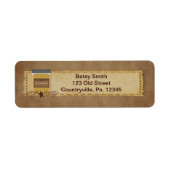 Jar Candle Address Label (Vorne)