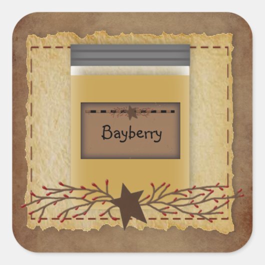 Jar Candle Custom Scent Aufkleber (Vorderseite)