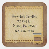 Jar Candle Sticker (Vorderseite)