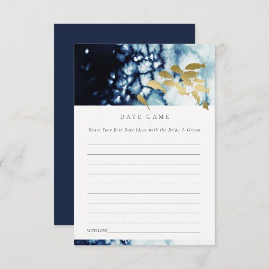 Jar Game Polterabend Begleitkarte (Vorne/Hinten)