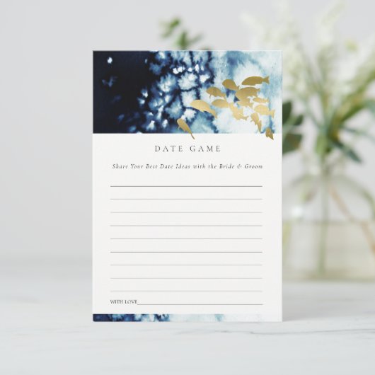 Jar Game Polterabend Begleitkarte (Stehend Vorderseite)