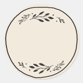 Jar/Gewürzkleber-Etikett III Runder Aufkleber