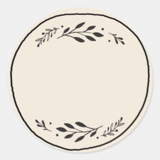 Jar/Gewürzkleber-Etikett III Runder Aufkleber