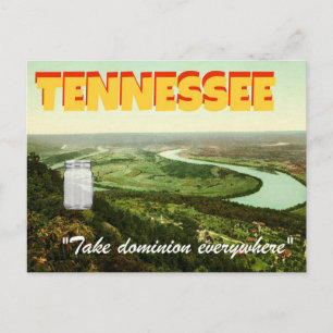 "Jar in Tennessee" Stevens-thematische Postkarte