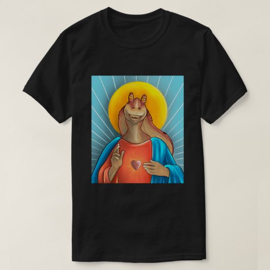 Jar Jar Binks 2.0 Klassischer T - Shirt (Design vorne)