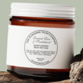 Jar Label für Vintage Kosmetik Wasserflaschenetikett