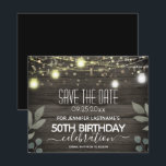 Jar Light 50. Geburtstag Save the Date Budget<br><div class="desc">Outdoor Summer GRILLEN Jar Light Save the Date Geburtstagseinladungen. Alle Texte sind individuell einstellbar und lassen sich für Ihr eigenes Party leicht ändern. Großartiges elegantes 50. Geburtstagsgeschmacksdesign.</div>