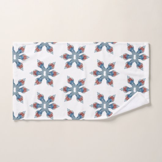 Jar Snowflake Handtuch (Handtuch)