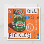 Jar von Pickles Karte (Vorderseite)