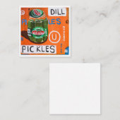 Jar von Pickles Mitteilungskarte (Vorne/Hinten)