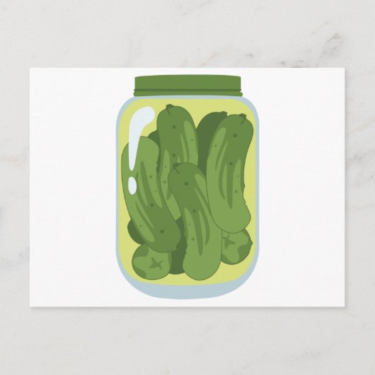 Jar von Pickles Postkarte (Vorderseite)