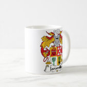 Jaramillo Familienwappen Kaffeetasse (VorderseiteRechts)