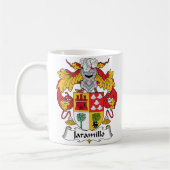 Jaramillo Familienwappen Kaffeetasse (Links)