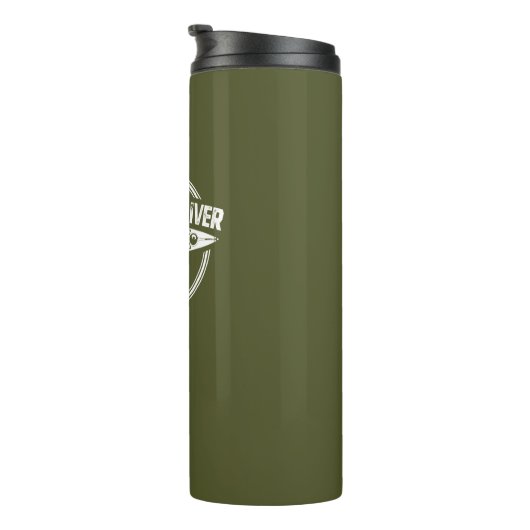 Jarbidge River Idaho Kayaking Thermosbecher (Nach rechts gedreht)