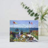 Jardin à Sainte-Adresse (Garten bei Sainte-Adresse Postkarte (Stehend Vorderseite)