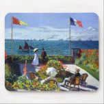 Jardin à Sainte-Adresse von Claude Monet Mousepad<br><div class="desc">Jardin à Sainte-Adresse (Garten bei Sainte-Adresse) von Claude Monet. 
Besuchen Sie bitte meinen Laden für interessanteres Design und mehr Farbwahl => zazzle.com/iwheels*</div>