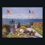 Jardin a Sainte-Adresse von Claude Monet Poster<br><div class="desc">Jardin a Sainte-Adresse von Claude Monet</div>