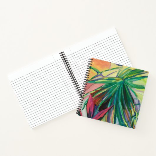 Jardin Abstracto I Notizbuch (Innenseite)