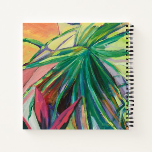 Jardin Abstracto I Notizbuch (Rückseite)