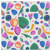 Jardín Botánico Abstracto Boho Maximalist Stoff (Nahaufnahme)