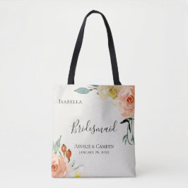 Jardin De Fleurs Personalisiert Bridesmaid Tasche