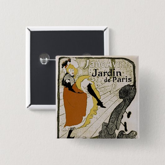 Jardin de Paris Button (Vorne & Hinten)