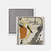 Jardin de Paris Magnet (Vorderseite/Rückseite)