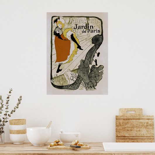 Jardin de Paris Poster (Küche)