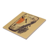 Jardin de Paris - Toulouse-Lautrec Fliese (Seite)