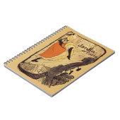 Jardin de Paris - Toulouse-Lautrec Notizblock (Linke Seite)