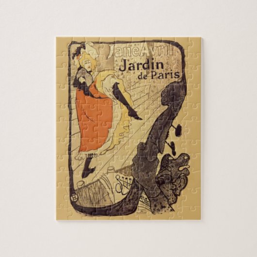 Jardin de Paris - Toulouse-Lautrec Puzzle (Vertikal)
