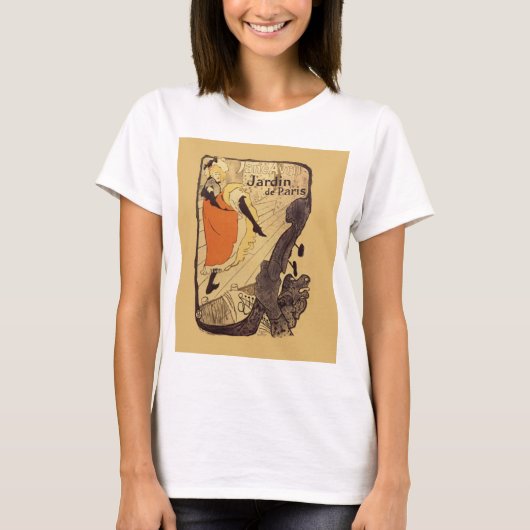 Jardin de Paris - Toulouse-Lautrec T-Shirt (Vorderseite)