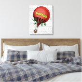 Jardin De Tuileries Hot Air Ballon Leinwanddruck (Insitu (Schlafzimmer))