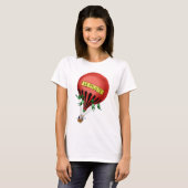 Jardin De Tuileries Hot Air Ballon T-Shirt (Vorne ganz)