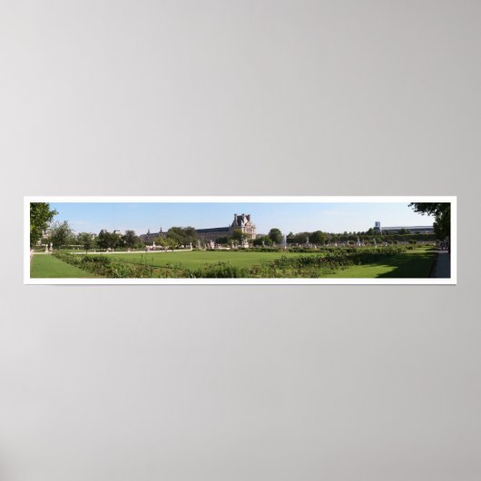 Jardin de Tuileries Poster (Vorne)