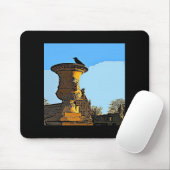 Jardin des Tuileries Crow - Malerei Mousepad (Mit Mouse)