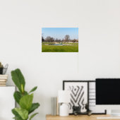 Jardin des Tuileries im Winter - Paris Poster (Heimbüro)